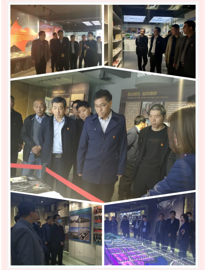 淄川區加強農村基層黨組織建設工作隊到重山集團參觀39