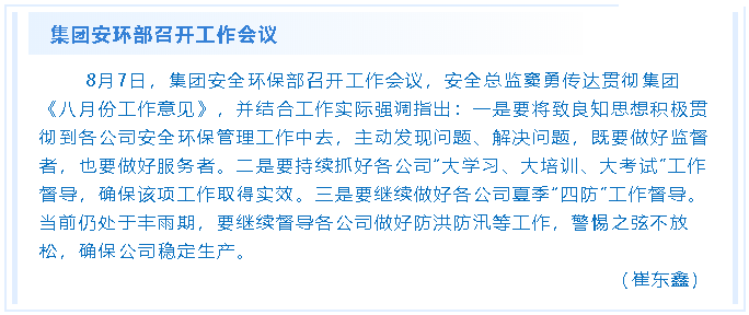集團(tuán)安環(huán)部召開(kāi)工作會(huì)議82
