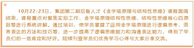 【心得分享】后備人才培訓(xùn)項(xiàng)目?jī)?yōu)秀學(xué)習(xí)心得分享（二）92
