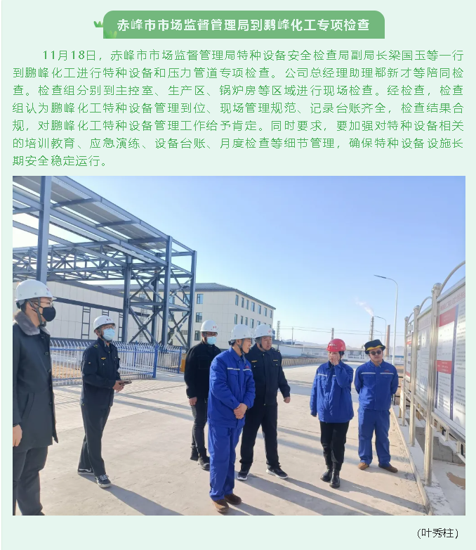 赤峰市市場(chǎng)監(jiān)督管理局到鵬峰化工專(zhuān)項(xiàng)檢查17