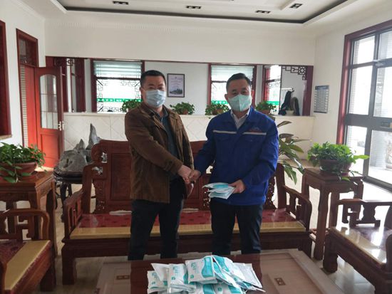 愛心捐贈(zèng) 共抗疫情