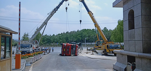 踐行良知 奮力救援 ------集團(tuán)總務(wù)處開展搶險救援