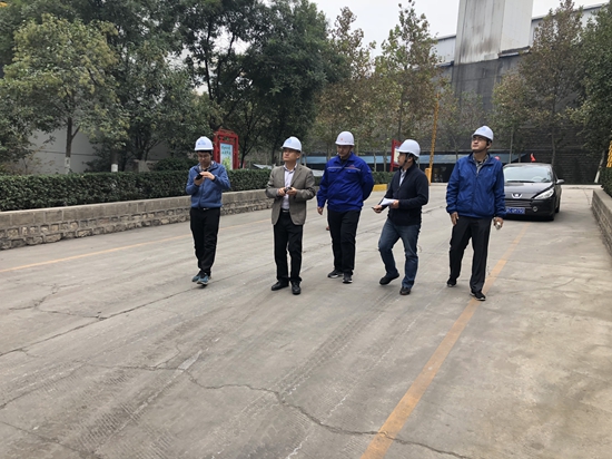 區(qū)應急管理局到魯中水泥檢查安全生產(chǎn)